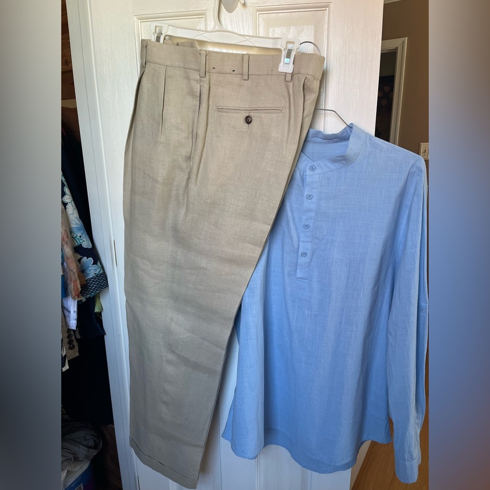 Men’s pants and shirts
